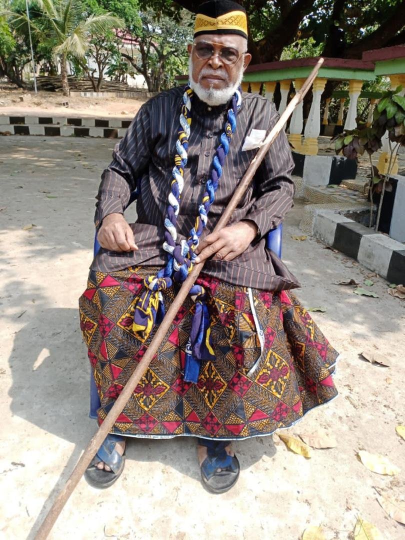 Uncle Ole outdoors